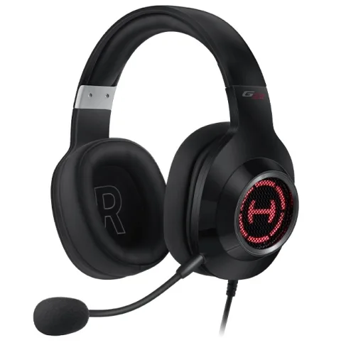 Audifono Edifier G2 II negro c/microfono — con micrófono