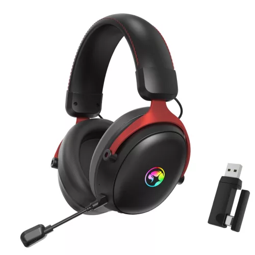 Auricular Marvo Hg9076w X Pro 7.1 Inalámbrico Rgb — con micrófono