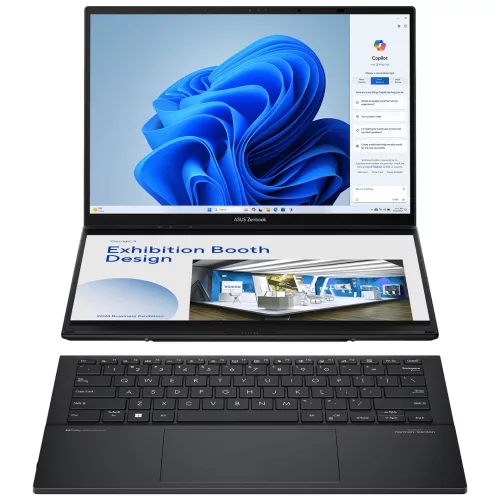 Notebook Asus Zenbook Duo Core Ultra 9 5.4Ghz, 32GB, 1TB SSD, DUAL 14'' 3K Oled Touch — Intel Core Ultra 9 — 32GB RAM
